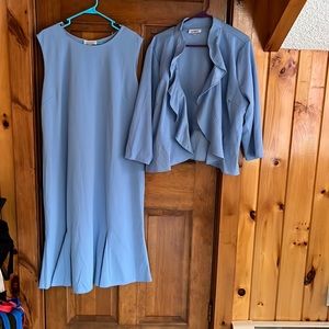NWOT Seregenti Periwinkle 2pc Dress Set Multiple Sizes